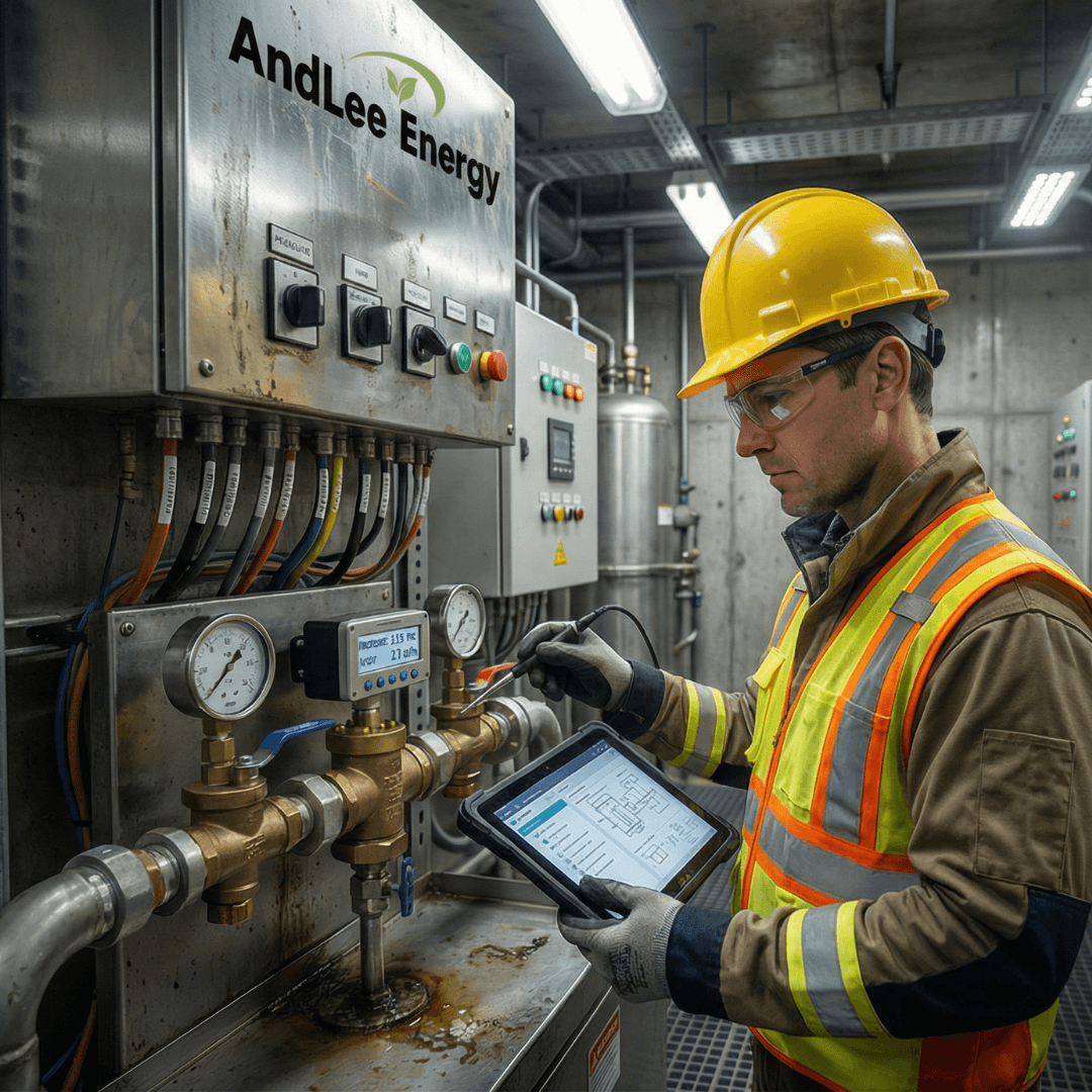 בדיקות - שירותי גז טבעי