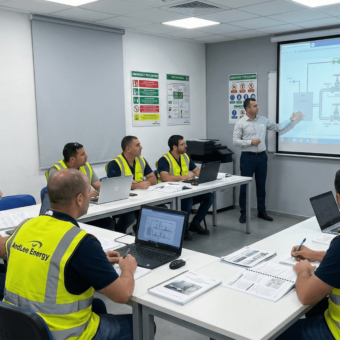 הדרכות - שירותי גז טבעי